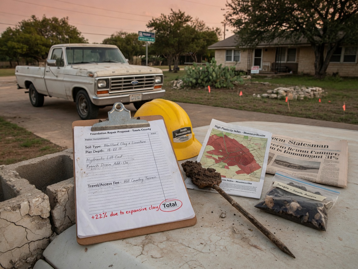 What Influences Foundation Repair Pricing in Travis County