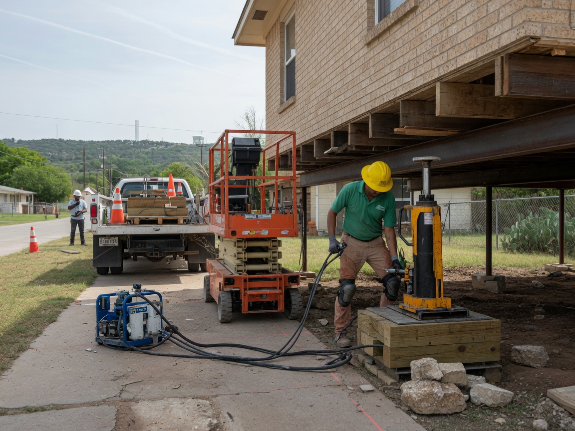 House Leveling in Austin