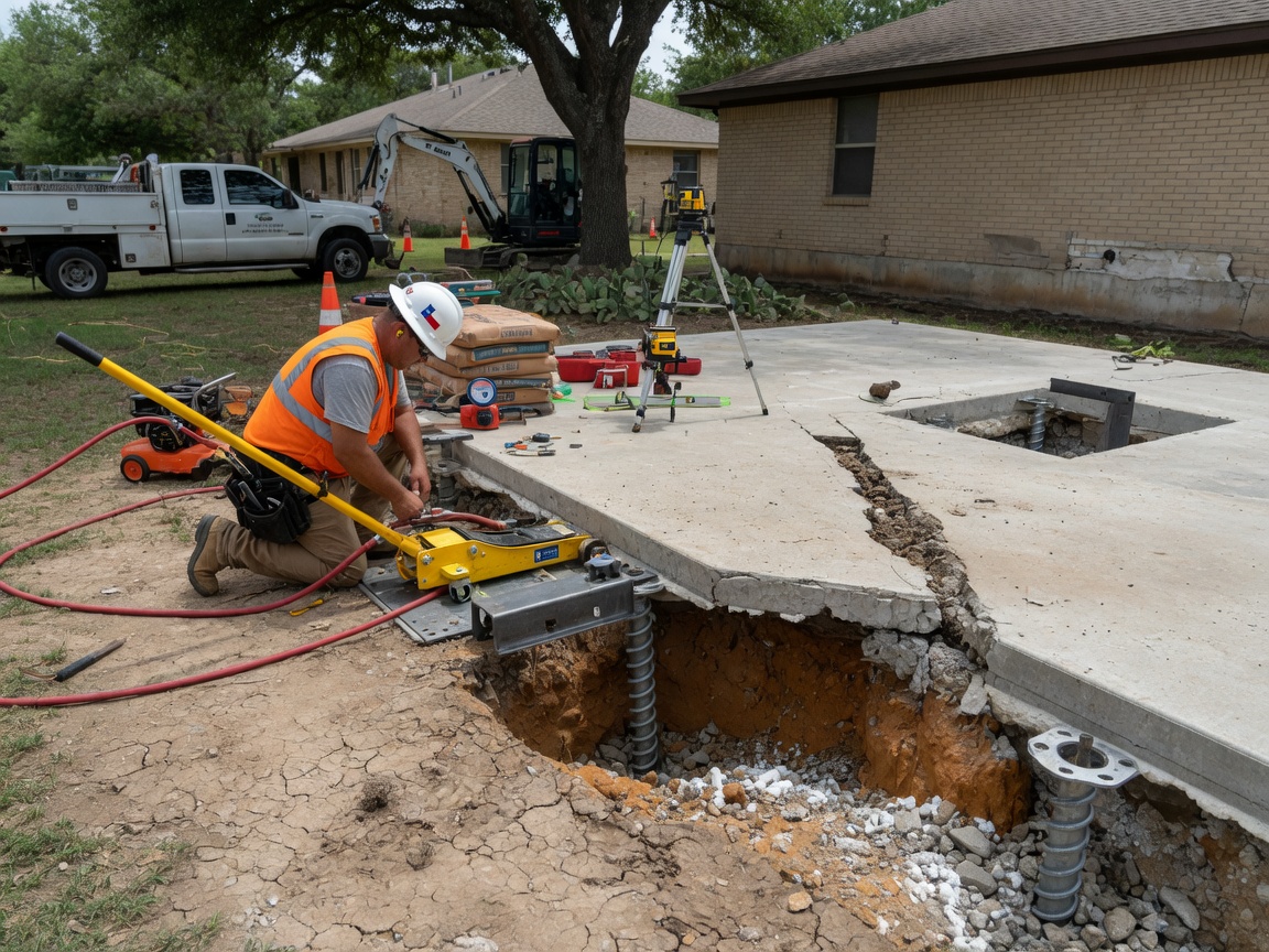 Slab Foundation Repair in Austin